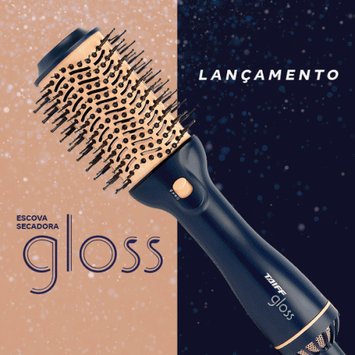 escova secadora, escova secadora taiff, escova elétrica, taiff escova secadora